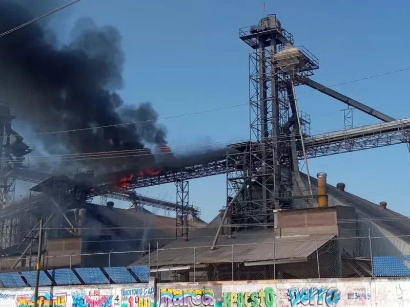 Se incendia procesadora de harinas de Italpasta en Héroes de Nacozari