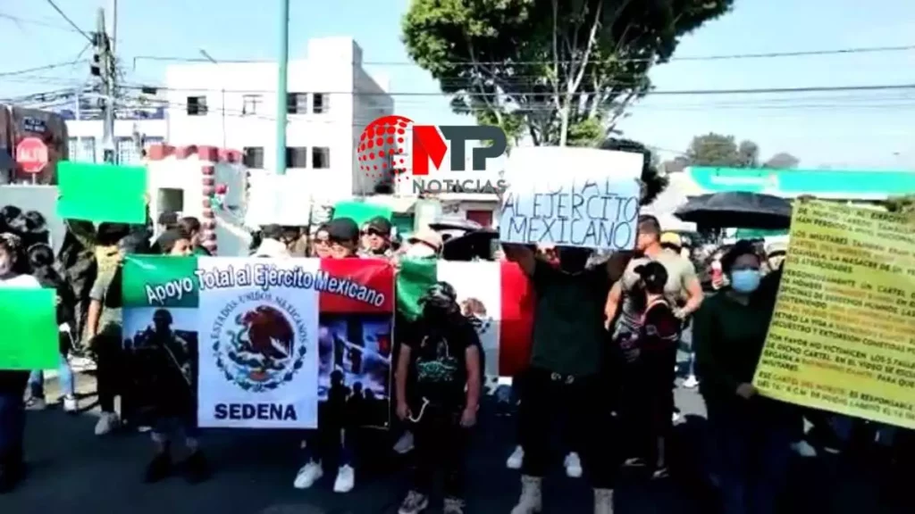 Liberar a militares detenidos en Nuevo Laredo, acusados de matar a jóvenes, piden en Puebla