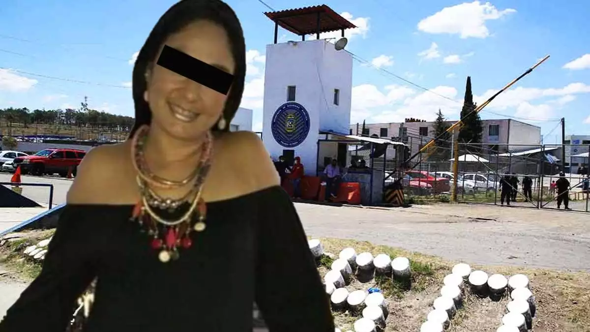 Lili pasa su primera noche en penal de San Miguel por esclavizar a mujeres en Puebla