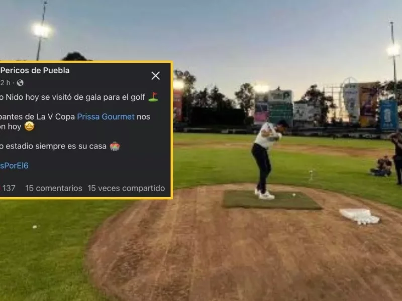 Pericos de Puebla cancela torneo de beisbol femenil en el Serdán por copa de golf