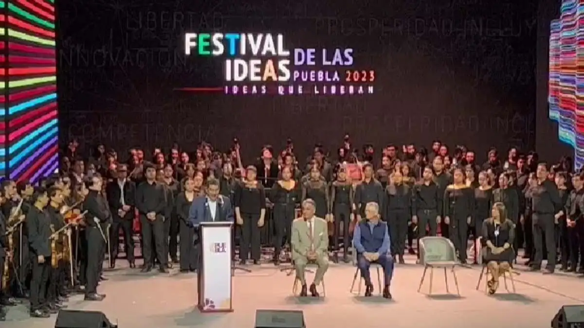 Sergio Salomón inaugura Festival de las Ideas: "es un referente internacional", dice