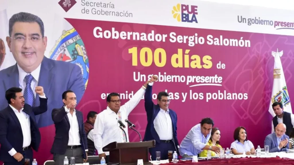 ¡Es un honor estar con Sergio Salomón!, arengó Julio Huerta