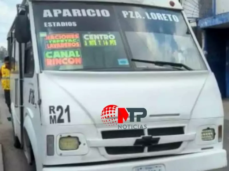 Apuñalan a joven durante asalto a la ruta M21 en la López Mateos, Puebla