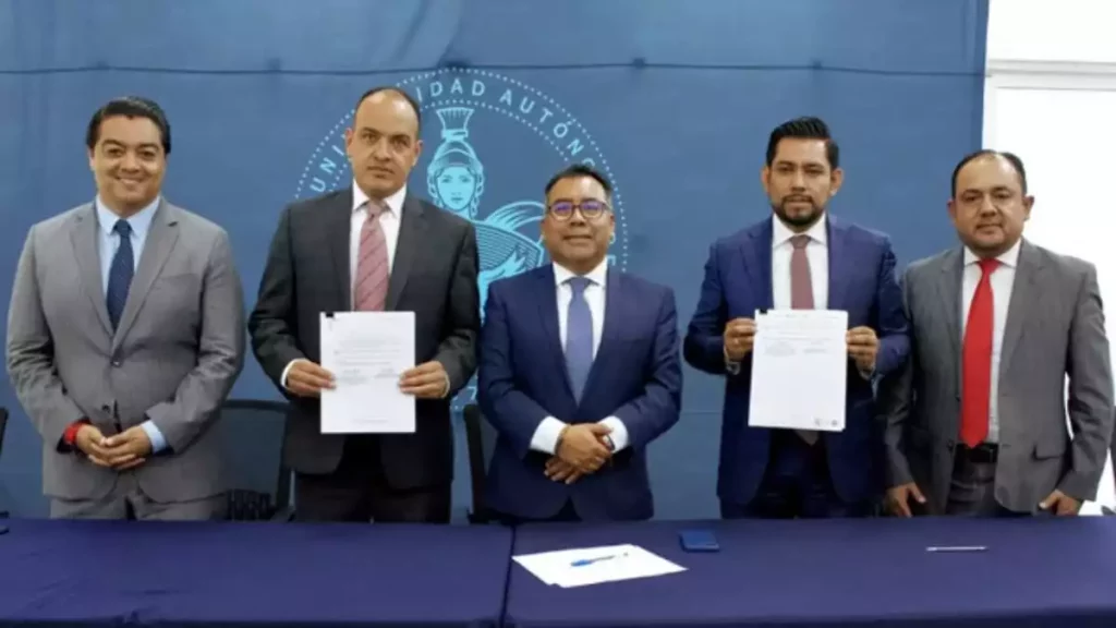 BUAP firma convenio de colaboración con CECyTE y Conalep