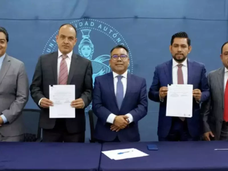 BUAP firma convenio de colaboración con CECyTE y Conalep