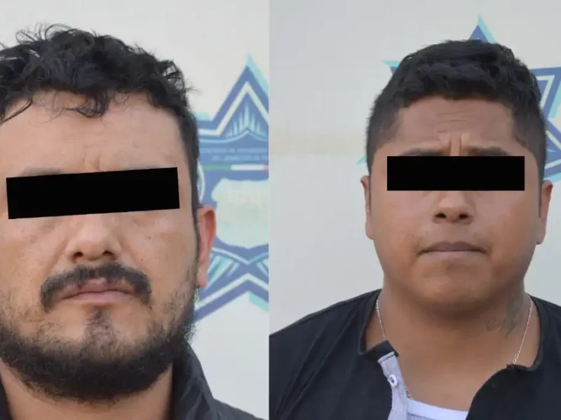 Caen dos de la banda de ‘Los Chuchopez’ por robo a transporte de carga en Puebla