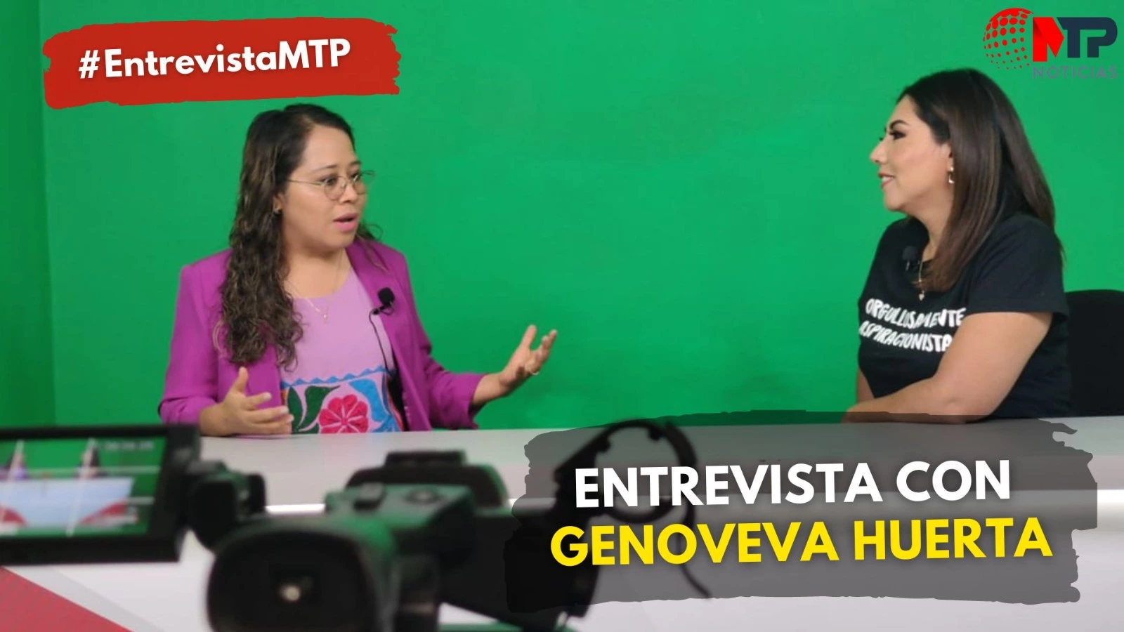 Candidatura por gubernatura de Puebla está entre Eduardo Rivera y yo: Genoveva Huerta