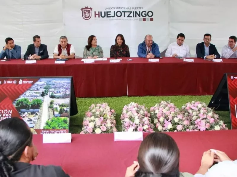Presentación de acciones en pro del medio ambiente en Huejotzingo