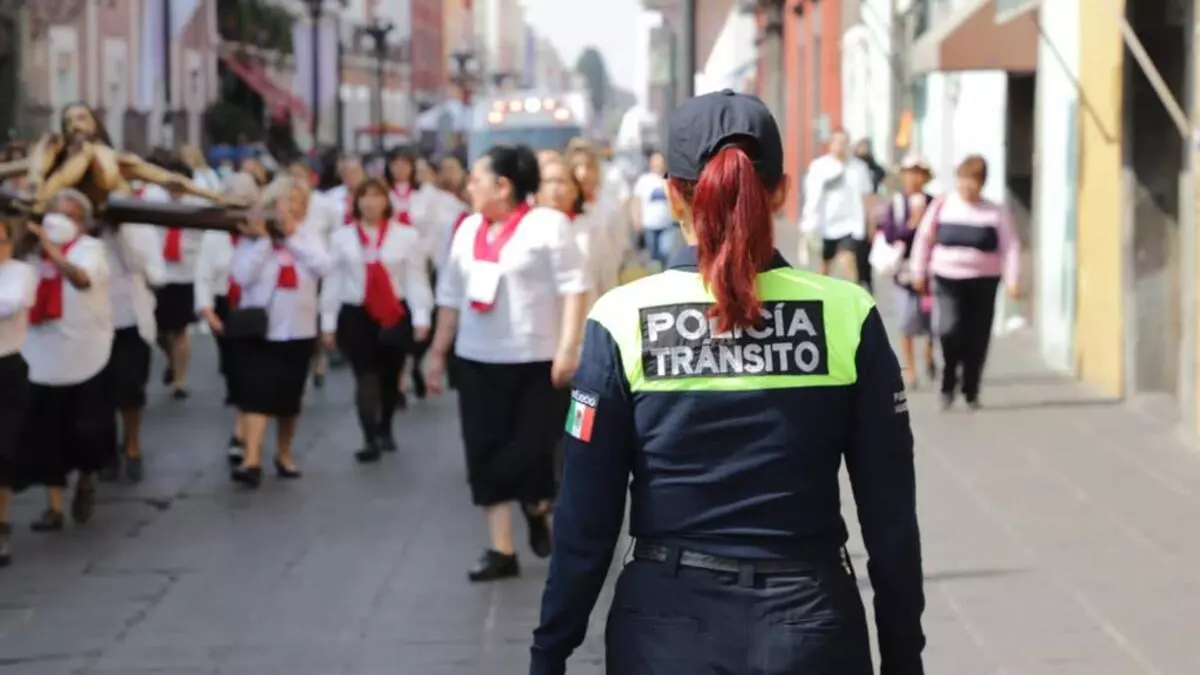 Durante procesión de Viernes Santo se extravía un menor