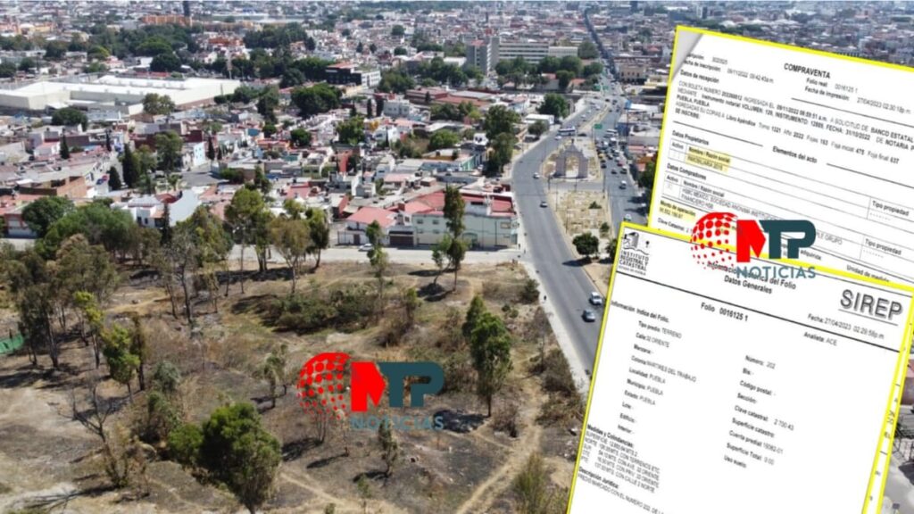 En 86.5 millones, mamá de Chidiac y socio vendieron terreno para nuevo Congreso de Puebla (VIDEO)