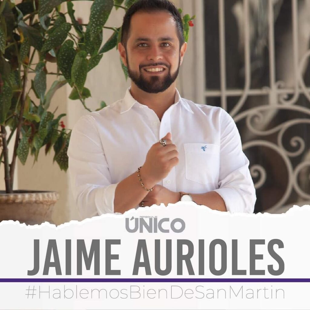 Jaime Aureoles se promociona en Revista Única