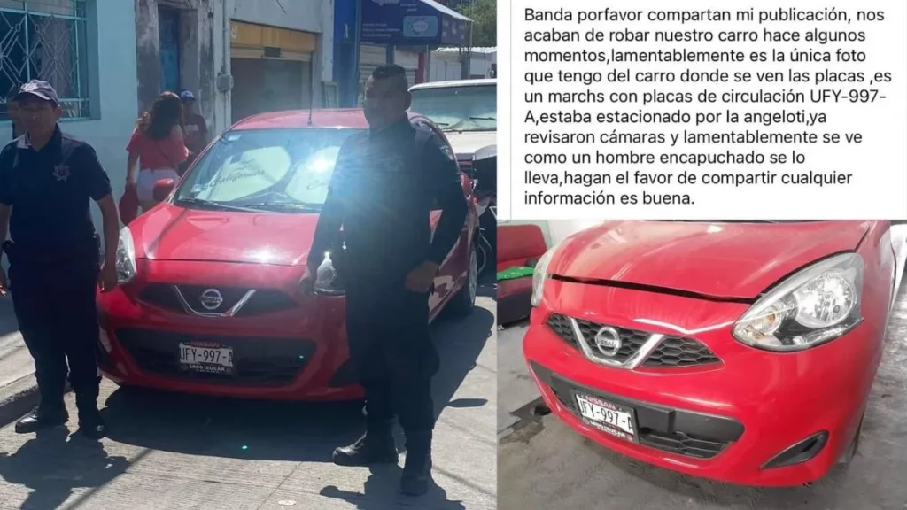 Mujer olvida dónde estacionó su auto