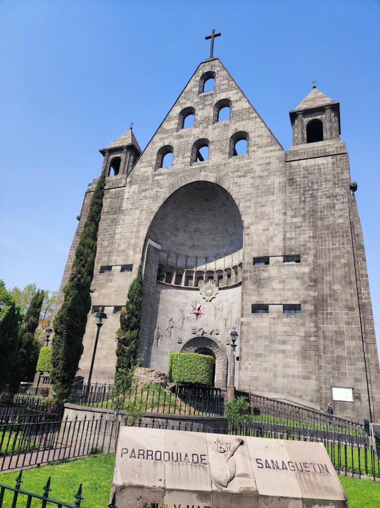 Parroquia de San Agustín ubicada en Polanco en la alcaldía Miguel Hidalgo