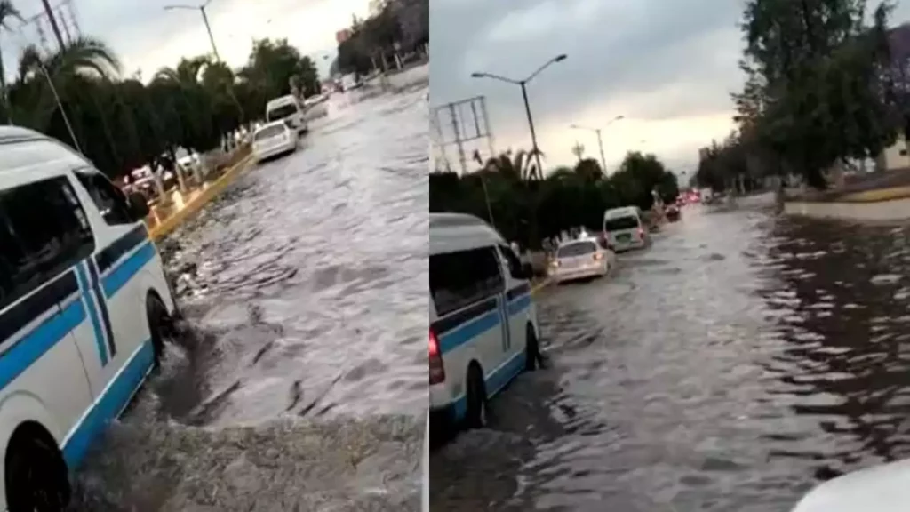 Se inunda obra en Texmelucan a mes y medio de su inauguración