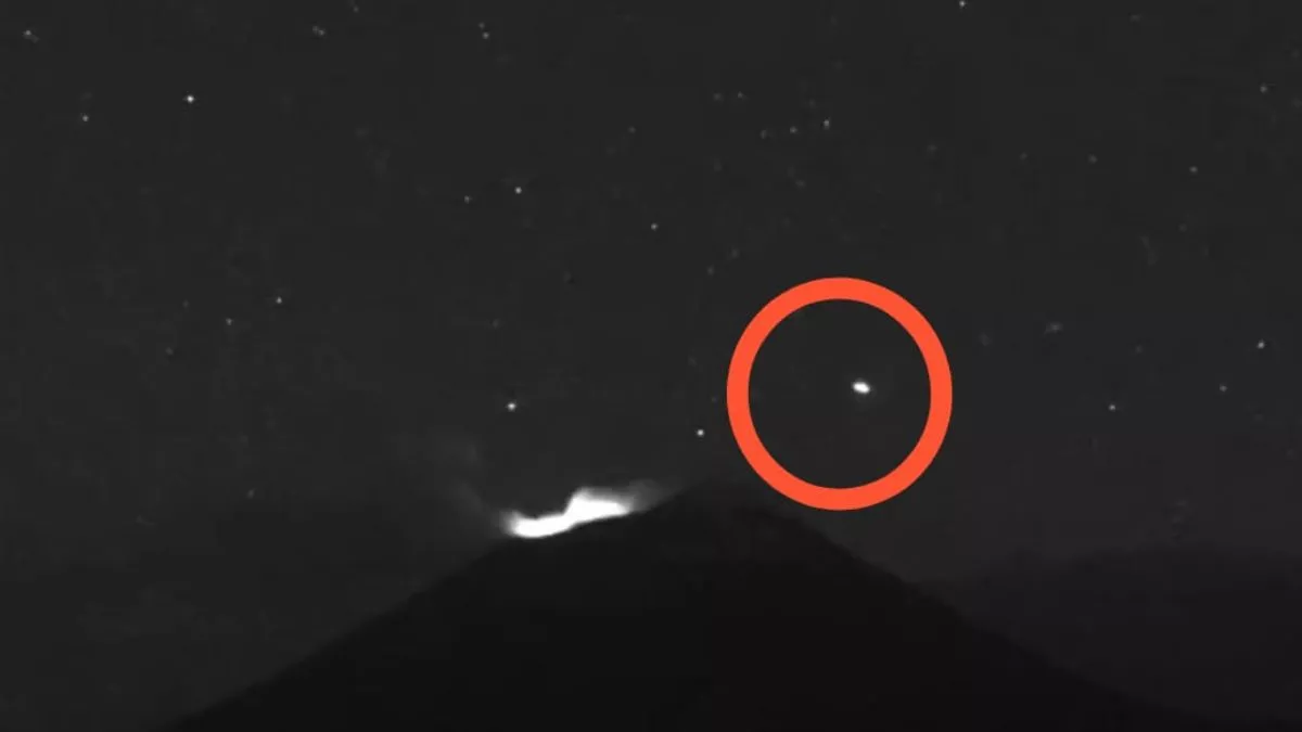 Tráfico de Ovnis en el Popocatépetl