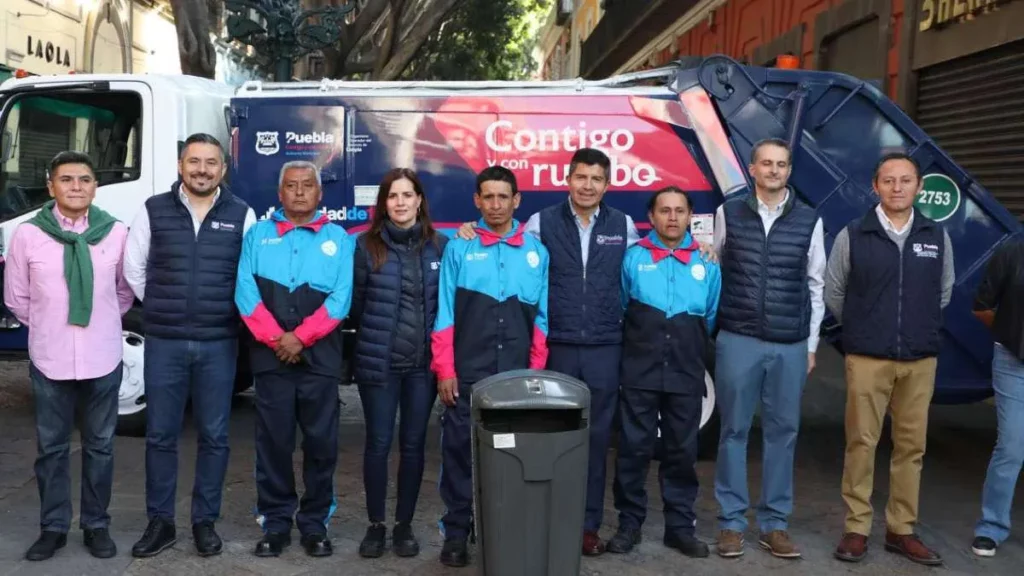 Amplían recolección de basura los domingos en Centro Hitórico de Puebla