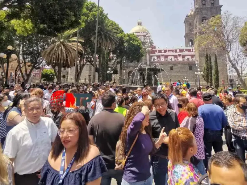 ¿Preparados para un temblor?, así se vivió el Simulacro Nacional 2023 en Puebla