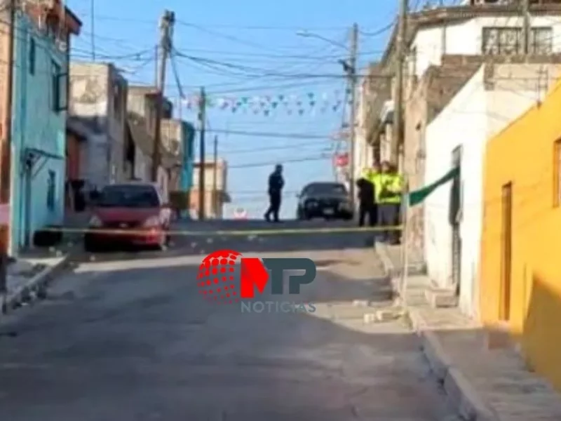 Hieren a dos hombres y una mujer durante balacera en Lomas 5 de Mayo, Puebla