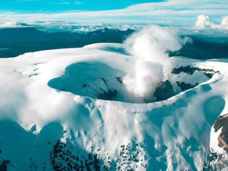 Declaran 'calamidad pública' en Colombia tras intensa actividad del volcán Nevado del Ruiz