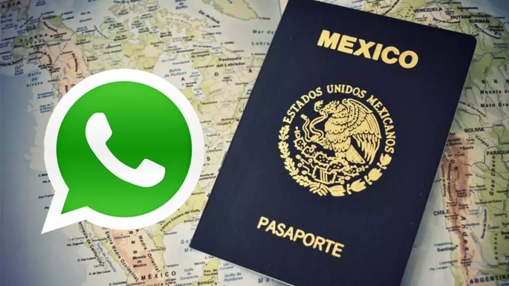 ¿Quieres una cita para tramitar tu pasaporte?, ya lo puedes hacer a través de WhatsApp