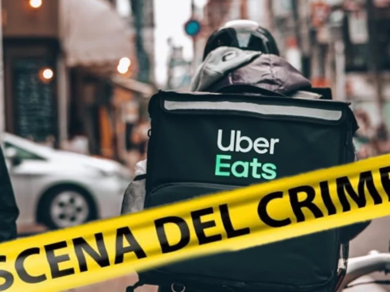 Descuartiza a repartidor de Uber Eats y lo esconde en hielera