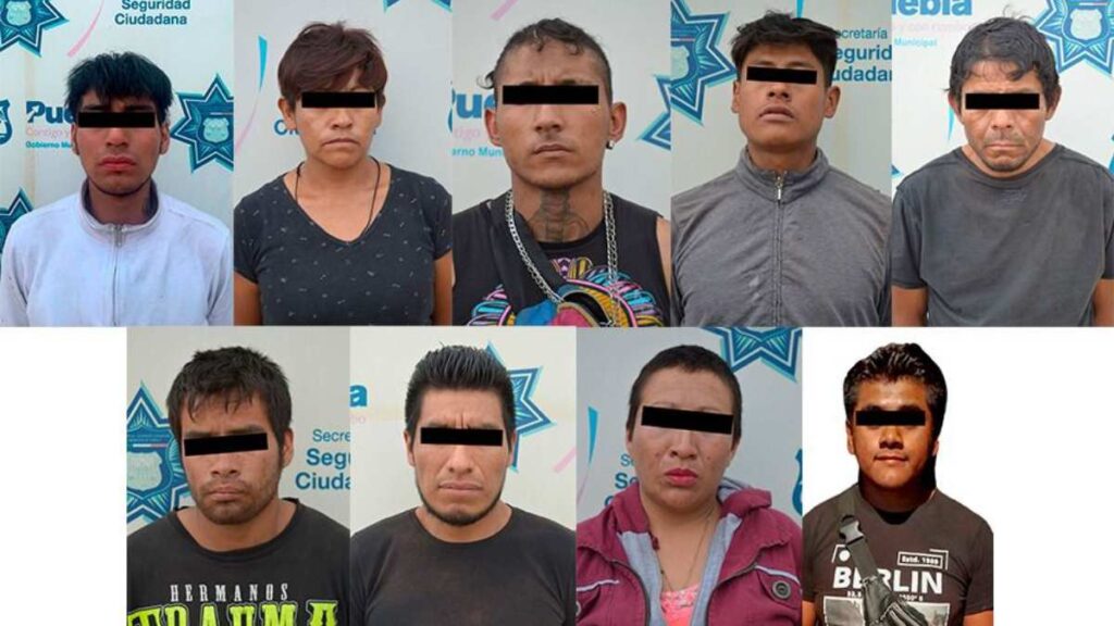 Detienen a 'Los Divinos', banda dedicada al robo de vehículo en Puebla