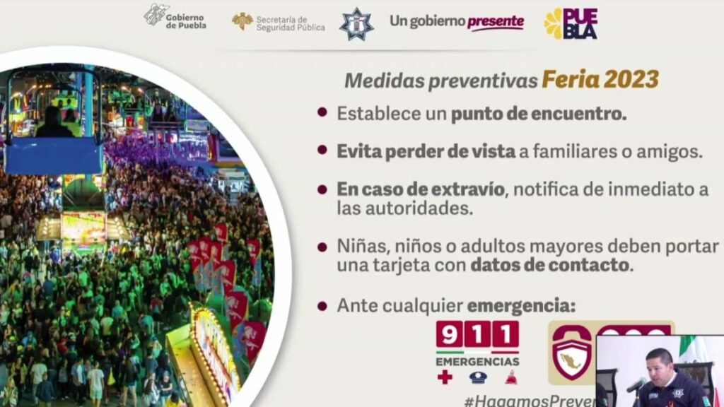 ¿Irás a la Feria de Puebla?, sigue estas recomendaciones para no ser víctima de delitos