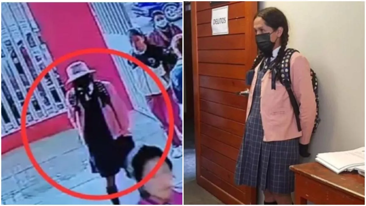 Hombre se disfraza de alumna para tomarle fotos a niñas en los baños de la escuela