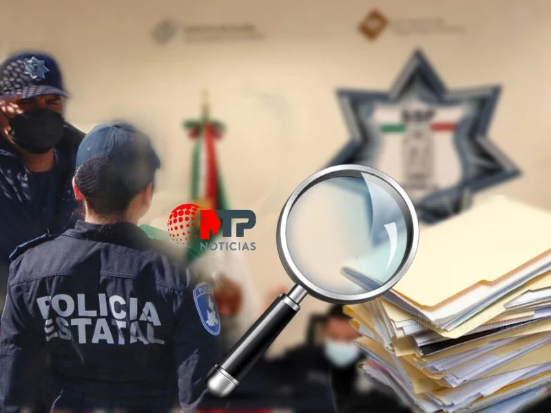 Investigan a 100 policías estatales de Puebla por faltas injustificadas.
