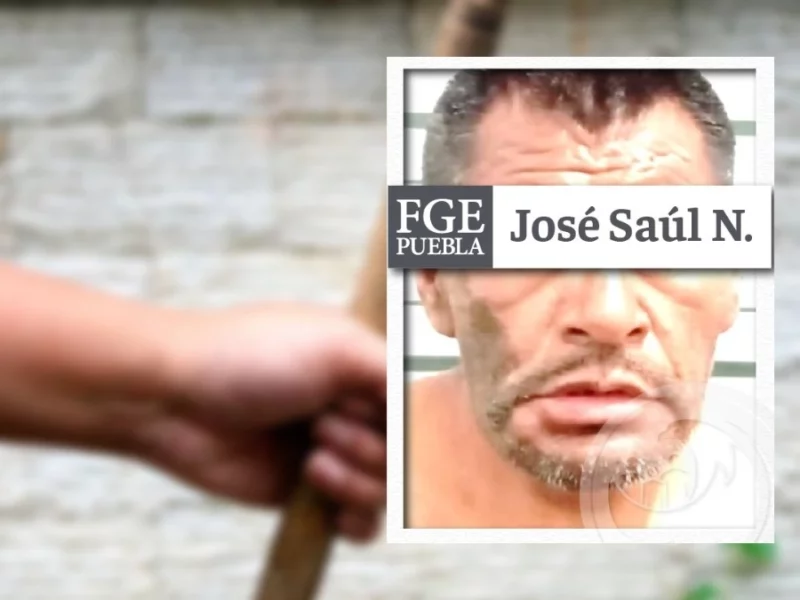 José Saúl mata a su padre por no prestale una grabadora en Ciudad Serdán