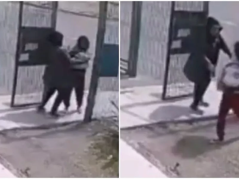 Mujer intenta robar a un bebé de los brazos de su mamá en Querétaro