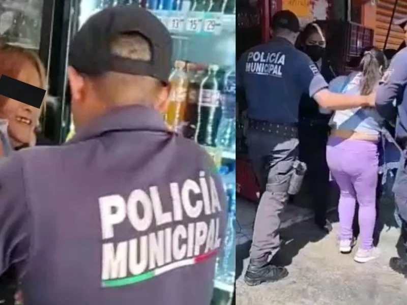 Ahora policías de Irene Olea agreden y detienen a mujeres comerciantes en Izúcar de Matamoros