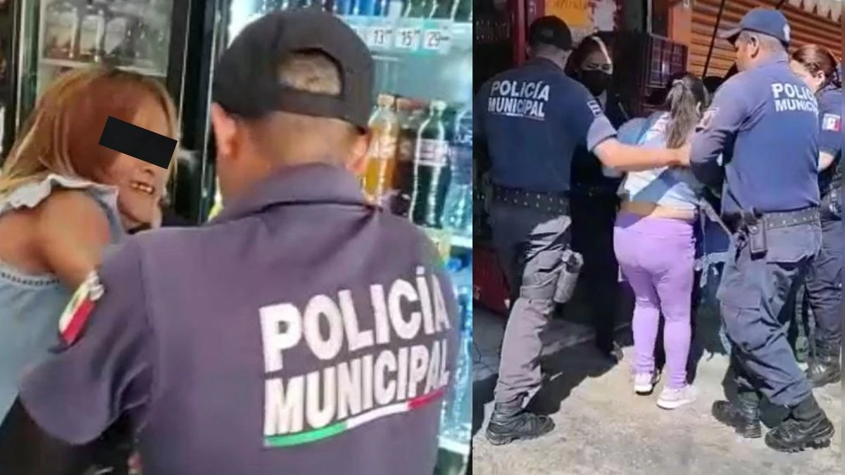 Ahora policías de Irene Olea agreden y detienen a mujeres comerciantes en Izúcar de Matamoros