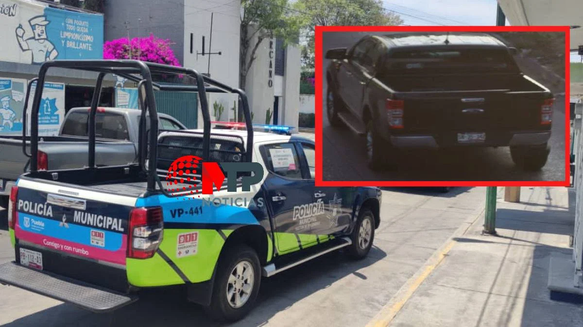 Amarran y roban camioneta Ford Ranger negra a vecino de la Reforma Sur, Puebla