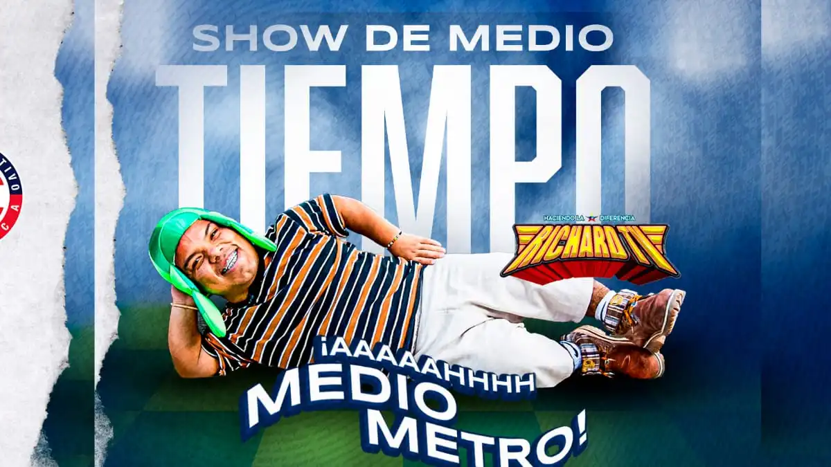 ¡Aaah Medio Tiempo! Medio Metro dará show en el Puebla vs Toluca