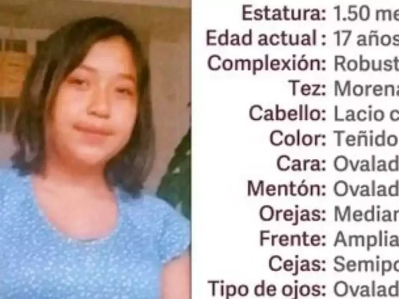¡Ayuda a encontrarla! Alondra desapareció en Tehuacán, Puebla