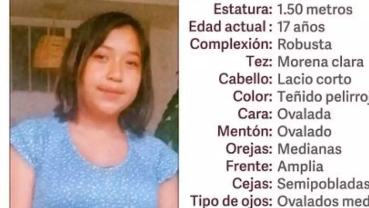 ¡Ayuda a encontrarla! Alondra desapareció en Tehuacán, Puebla