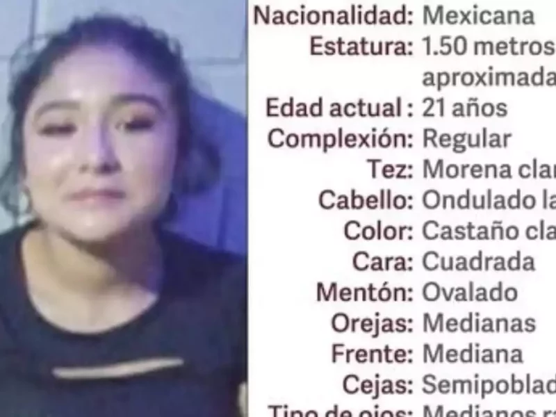 ¡Ayuda a encontrarla! Carmela desapareció en Huejotzingo, Puebla