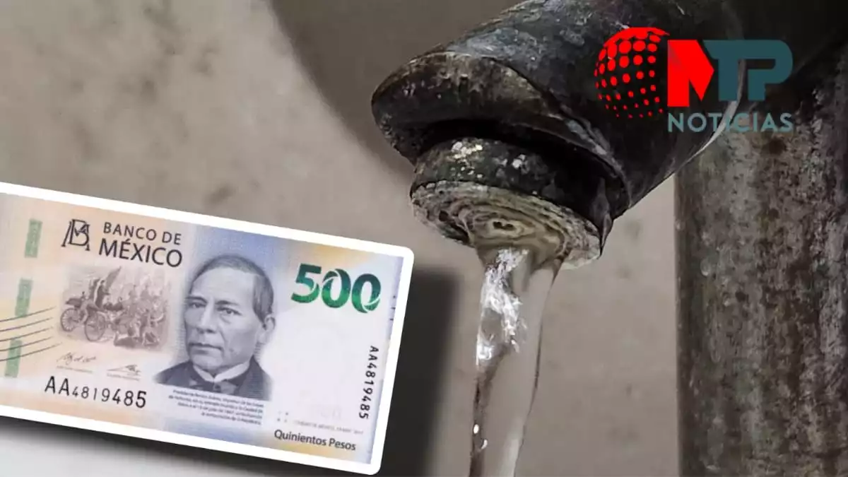 Aplican segundo aumento a tarifas del agua en Puebla en este 2023