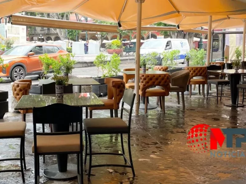 Bajas del 95% registran restaurantes en Puebla