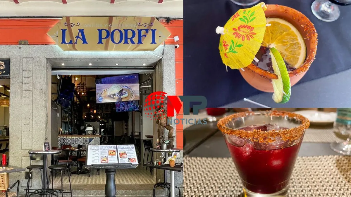 Cantina La Porfi en Puebla y sus bebidas