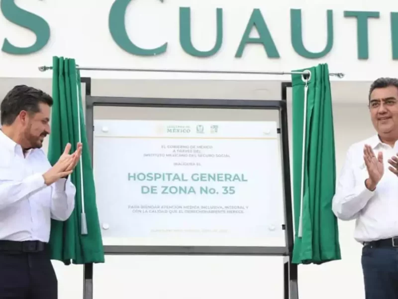 Con IMSS Cuautlancingo se cubre parte de San Alejandro Zoé Robledo durante inauguración