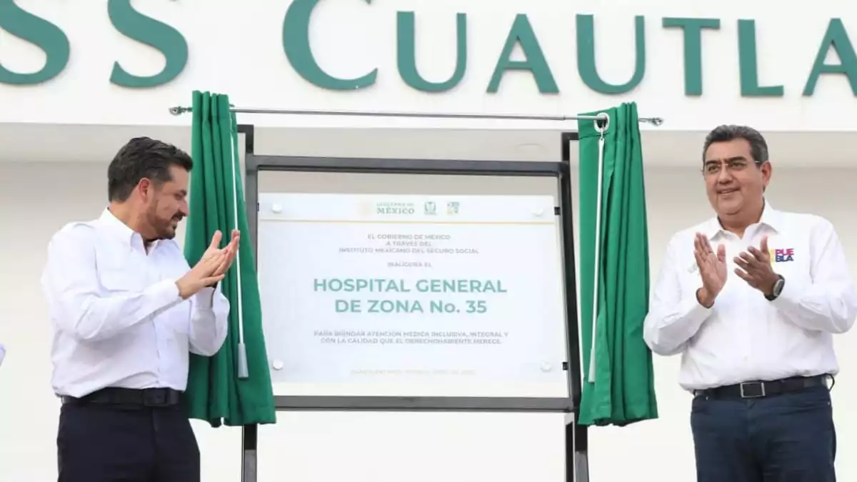 Con IMSS Cuautlancingo se cubre parte de San Alejandro Zoé Robledo durante inauguración