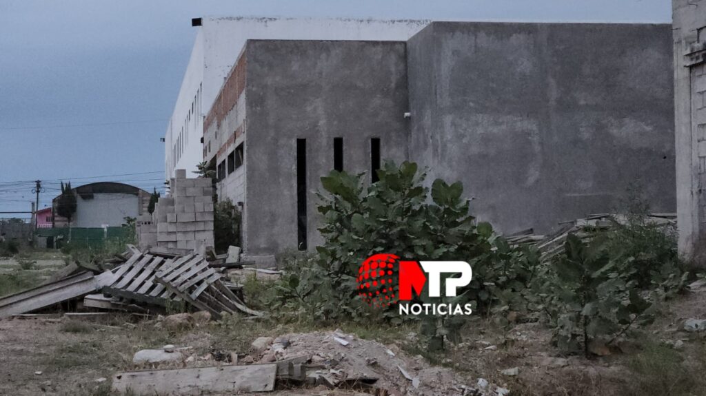 Edificio en obra negra del DIF en San Andrés