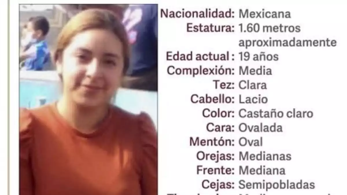Erika desapareció en Aljojuca, Puebla