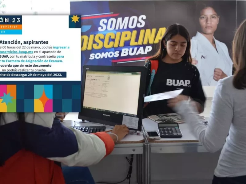 Formato de asignación de Examen BUAP