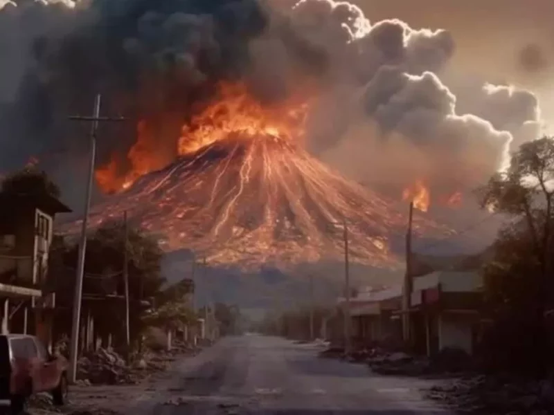 ¿Cómo sería la explosión del volcán Popocatépetl? Inteligencia artificial nos lo dice