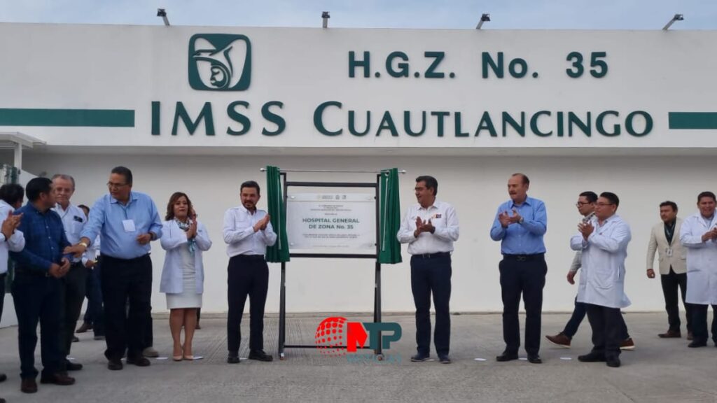 Inauguración IMSS Cuautlancingo