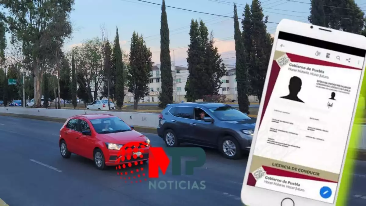 Licencia digital para conducir en Puebla policías ni enterados están de su validez