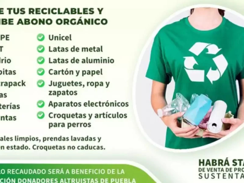 Reciclatón BUAP 2023 trae tus reciclables y recibe abono orgánico para plantas